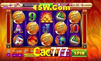 Cac777: Jogos de Caça-Níqueis-Altas Recompensas, Roleta-Velocidade, Blackjack-Desafios Máximos